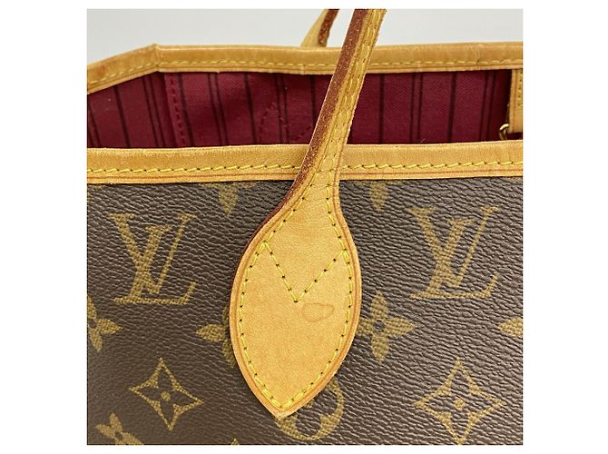 Louis Vuitton Monogram Neverfull MM Tote Bag in Fuchsia Fuschia - Ansicht 11