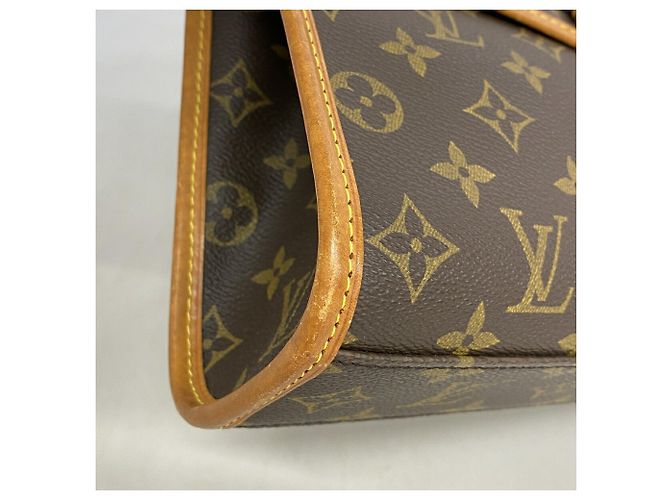 Bolso Louis Vuitton Monogram Bel Air Castaño - vista 8
