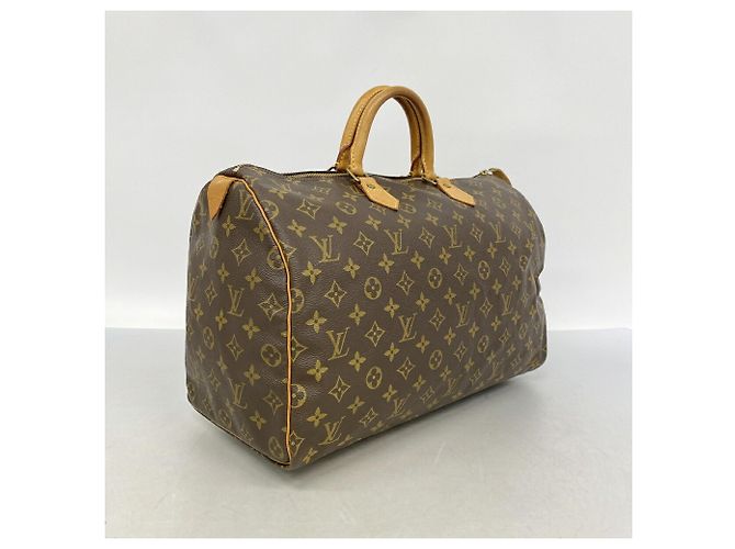 Bolso Louis Vuitton Monogram Speedy 40 Castaño - vista 2
