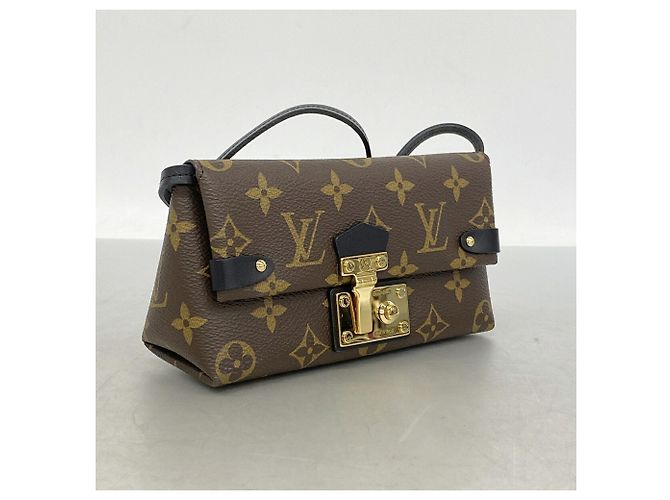 Louis Vuitton Monogram Portefeuille Tobrone Shoulder Bag Castaño - vista 2