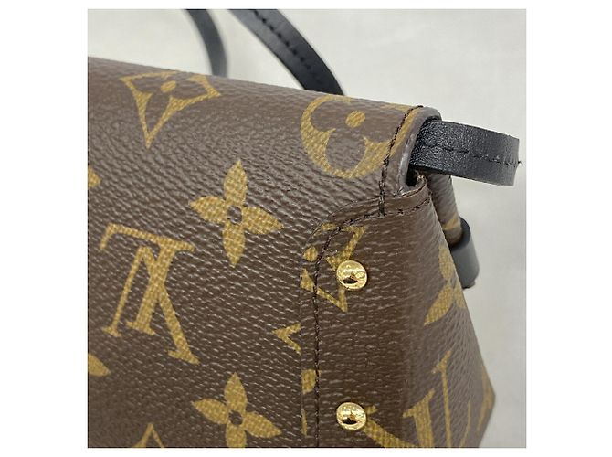 Louis Vuitton Monogram Portefeuille Tobrone Shoulder Bag Castaño - vista 7