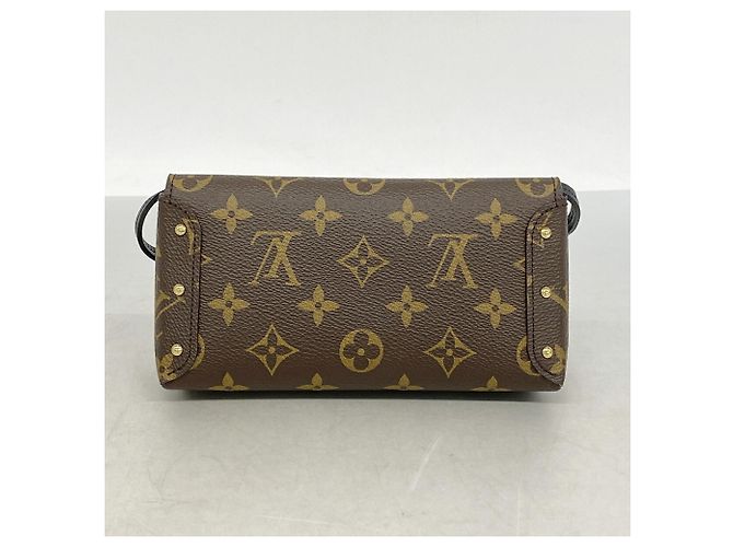 Louis Vuitton Monogram Portefeuille Tobrone Shoulder Bag Castaño - vista 9