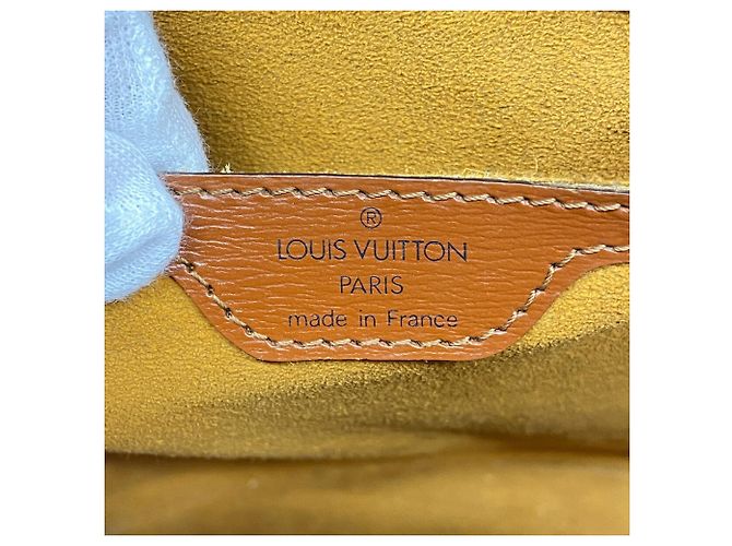 Louis Vuitton Epi Saint Jacques Handtasche Braun - Ansicht 5