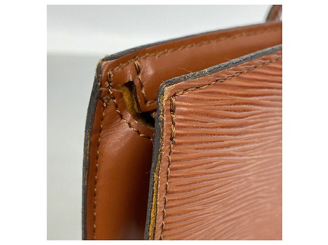 Louis Vuitton Epi Saint Jacques Handtasche Braun - Ansicht 6