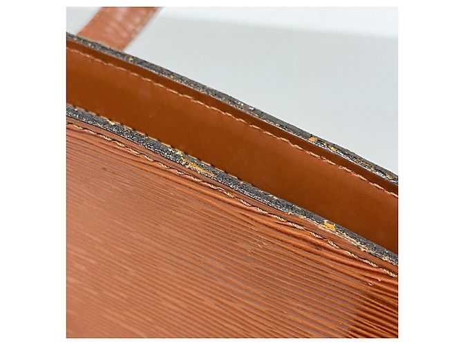 Louis Vuitton Epi Saint Jacques Handtasche Braun - Ansicht 7