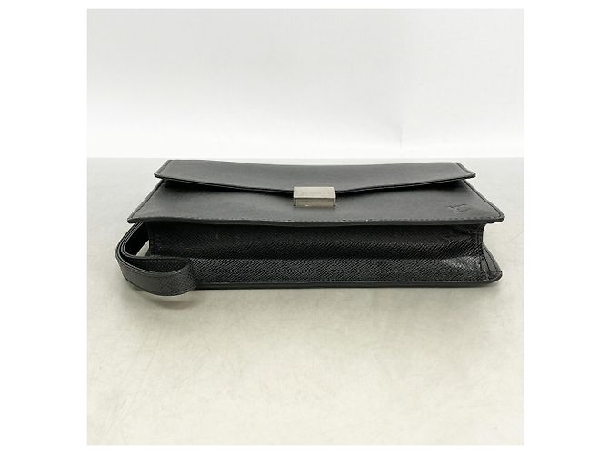 Borsa a pochette Louis Vuitton Taiga Selenga Grigio - vista 3