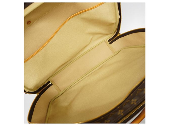 Borsa Boston Louis Vuitton Monogram Alizé 24h Marrone - vista 12