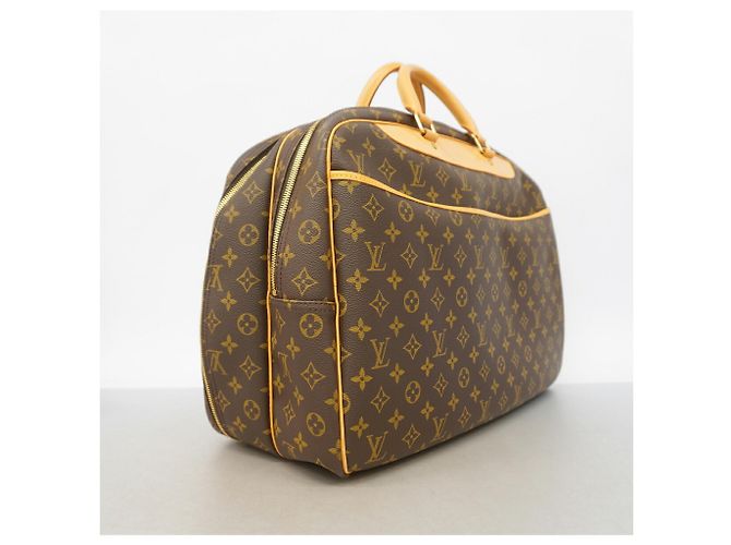Borsa Boston Louis Vuitton Monogram Alizé 24h Marrone - vista 2