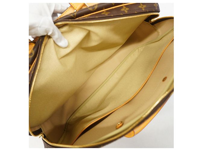 Borsa Boston Louis Vuitton Monogram Alizé 24h Marrone - vista 4