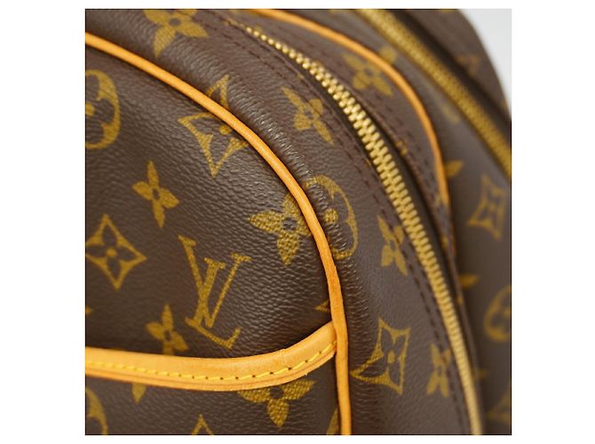 Borsa Boston Louis Vuitton Monogram Alizé 24h Marrone - vista 7