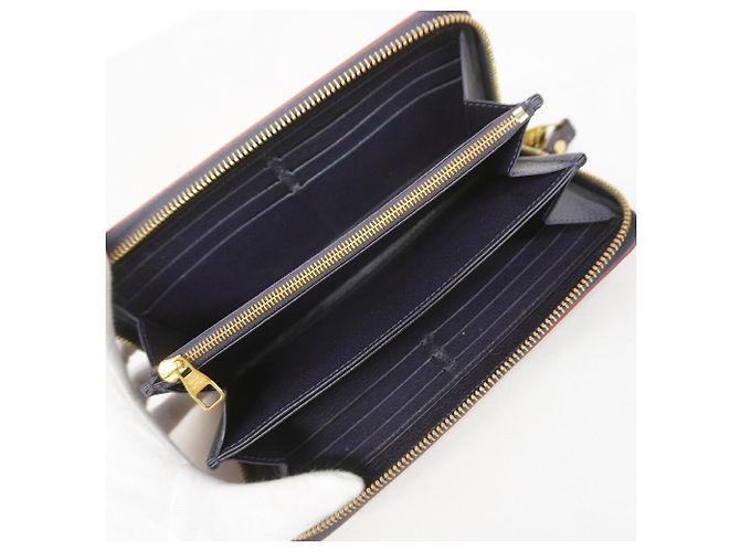 Louis Vuitton Monogram Empreinte Zippy Wallet Rot - Ansicht 3