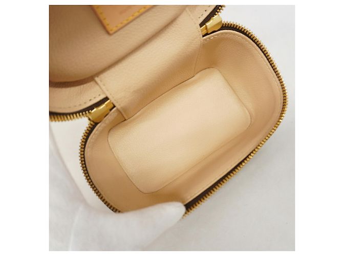 Bolso de maquillaje Louis Vuitton Monogram Nice Nano Castaño - vista 4