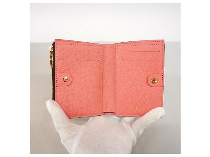 Louis Vuitton Monogram Portefeuille Lisa Wallet Castaño - vista 3