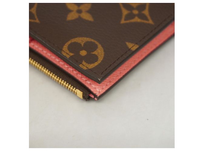 Louis Vuitton Monogram Portefeuille Lisa Wallet Castaño - vista 5