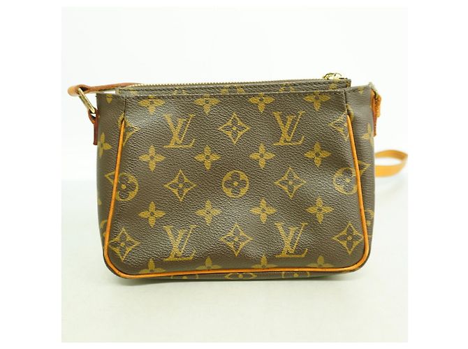 Borsa a tracolla Louis Vuitton Monogram Vivacite PM Marrone - vista 11