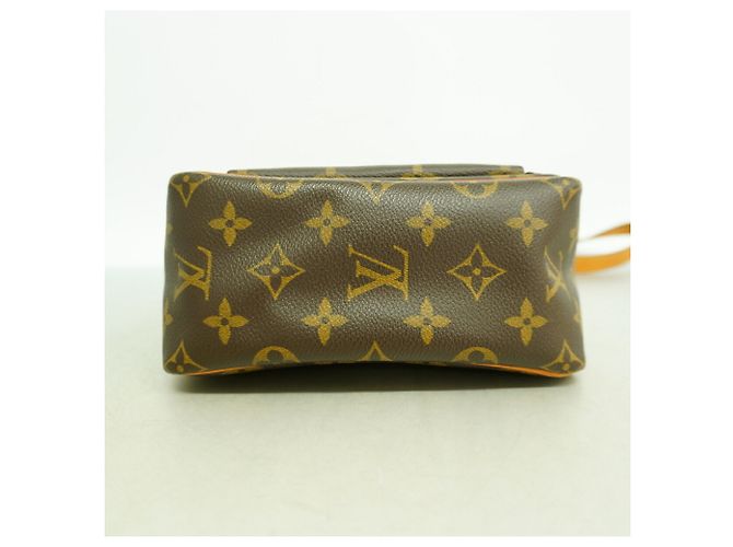 Borsa a tracolla Louis Vuitton Monogram Vivacite PM Marrone - vista 3