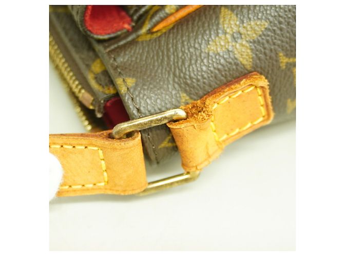 Borsa a tracolla Louis Vuitton Monogram Vivacite PM Marrone - vista 7