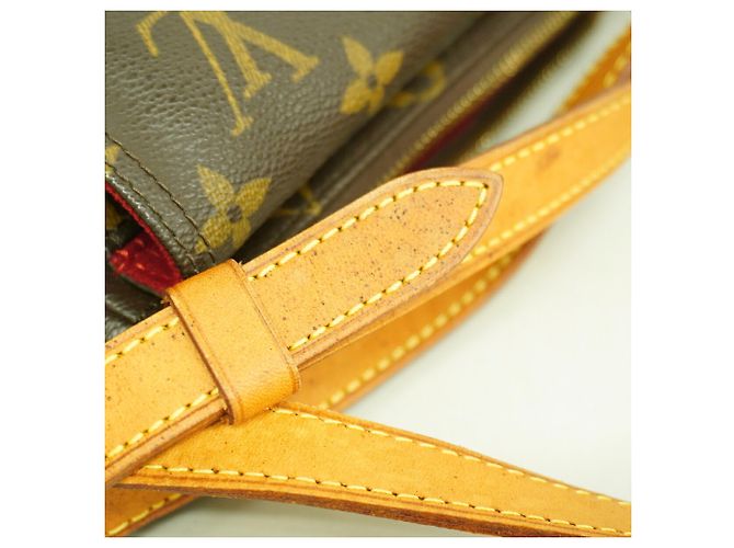 Borsa a tracolla Louis Vuitton Monogram Vivacite PM Marrone - vista 9