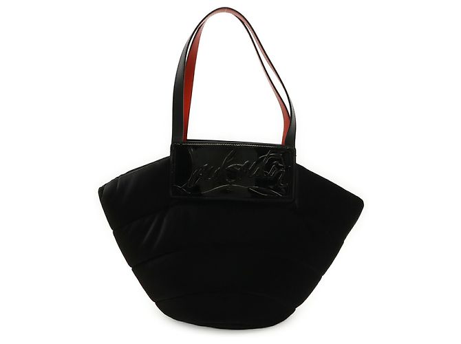Borsa Tote Christian Louboutin Rubishore Nero Rosso - vista 2
