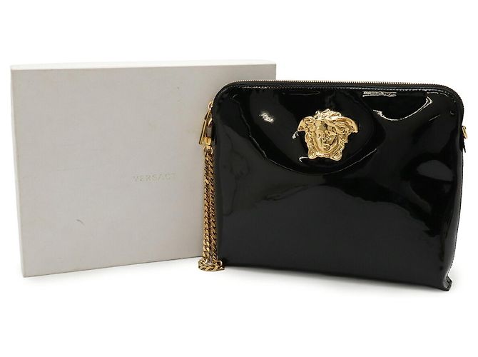 Bolso de mano Versace Medusa Negro - vista 9
