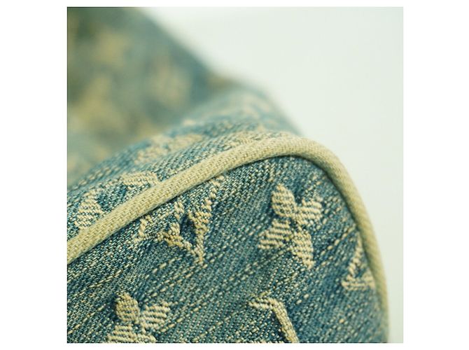 Borsa Louis Vuitton Monogram Denim Neo Speedy Blu - vista 6