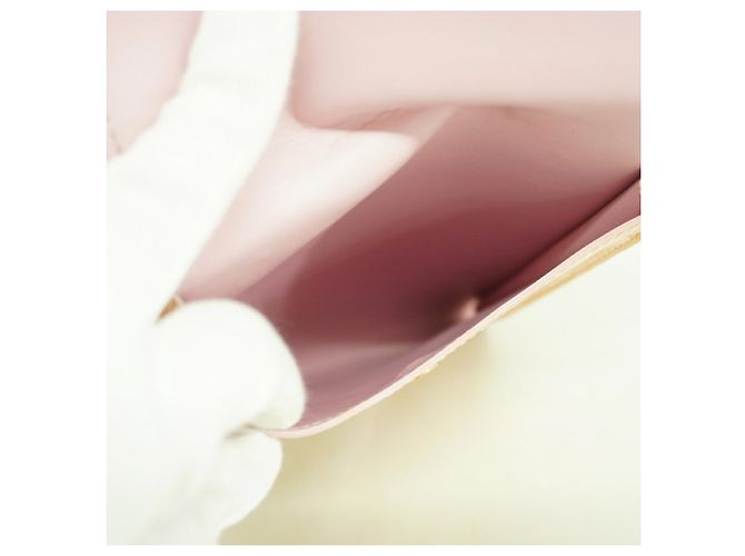 Borsa a tracolla Louis Vuitton Vernis Kenmea in Rose Marrone - vista 4