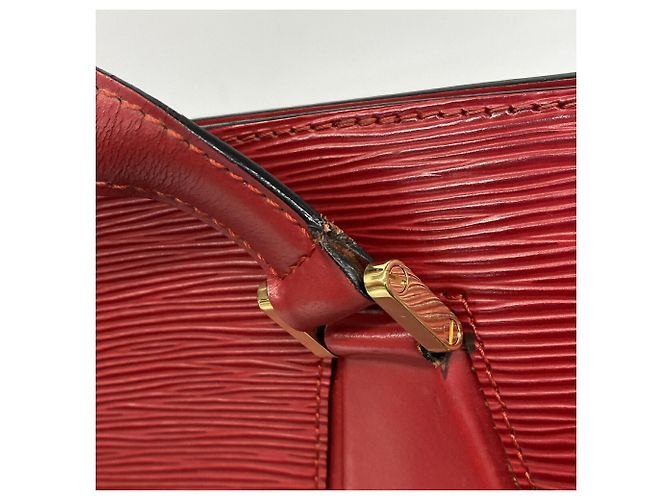 Louis Vuitton Epi Duplex Schultertasche M52427 Rot - Ansicht 11