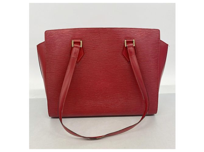 Louis Vuitton Epi Duplex Schultertasche M52427 Rot - Ansicht 12