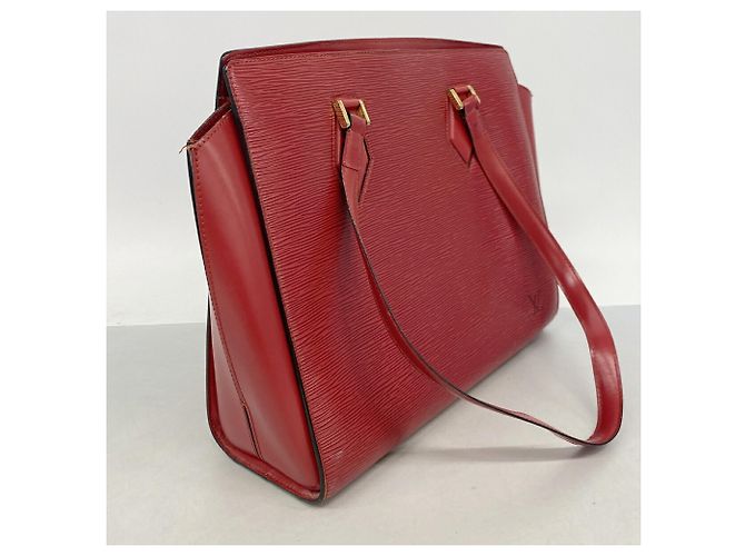 Louis Vuitton Epi Duplex Schultertasche M52427 Rot - Ansicht 2
