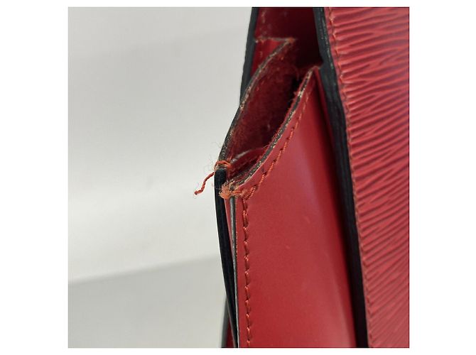Louis Vuitton Epi Duplex Schultertasche M52427 Rot - Ansicht 7
