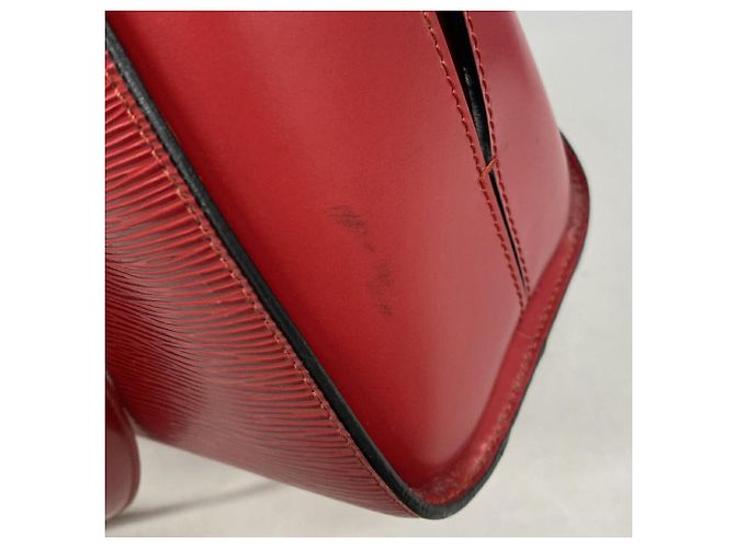 Louis Vuitton Epi Duplex Schultertasche M52427 Rot - Ansicht 8