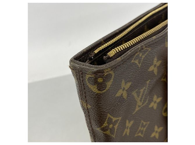 Saco Cabas Piano Monogram Louis Vuitton Marrom - vista 7