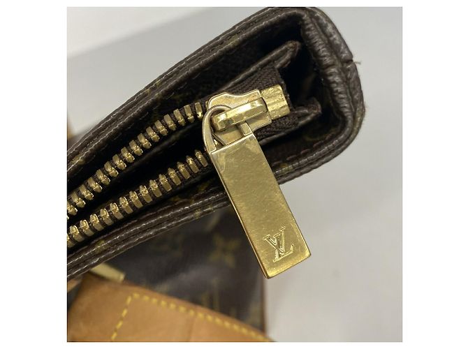 Saco Cabas Piano Monogram Louis Vuitton Marrom - vista 8