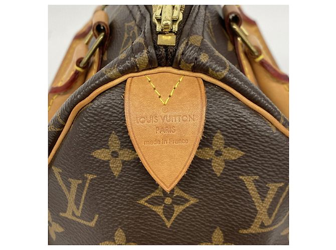 Bolsa Louis Vuitton Monogram Speedy 25 Marrom - vista 5