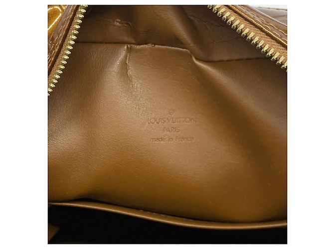 Bolso Louis Vuitton Vernis Tompkins Square Bronce - vista 5