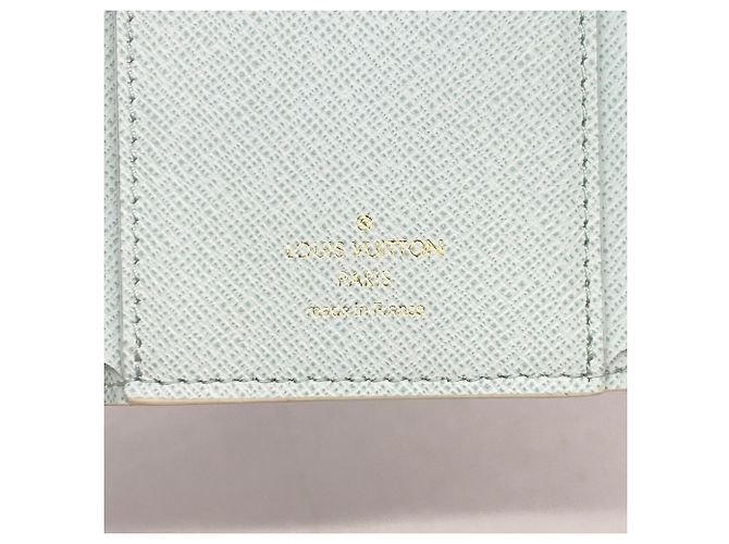 Portafoglio Louis Vuitton Damier Elicious Tri-Fold Verde - vista 4