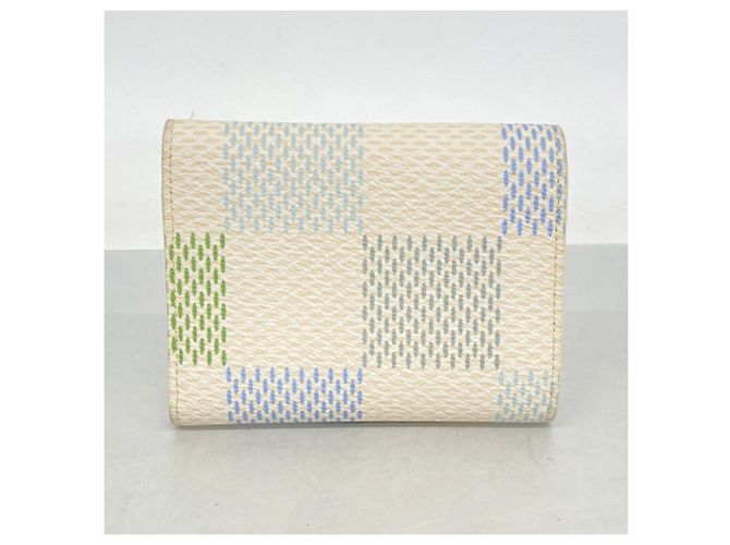 Portafoglio Louis Vuitton Damier Elicious Tri-Fold Verde - vista 7