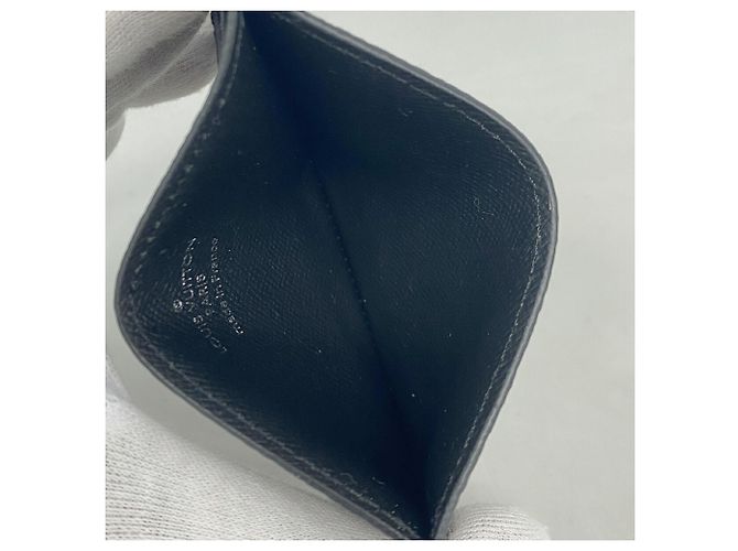 Louis Vuitton Monogram Eclipse Card Case Schwarz - Ansicht 3