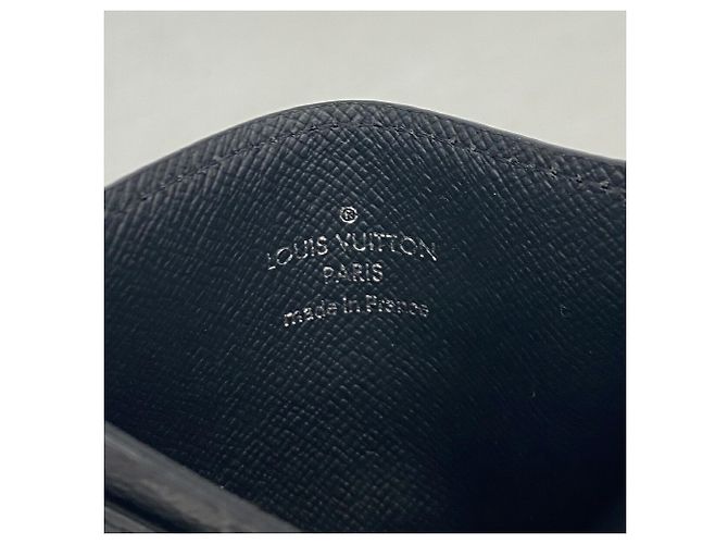 Louis Vuitton Monogram Eclipse Card Case Schwarz - Ansicht 4