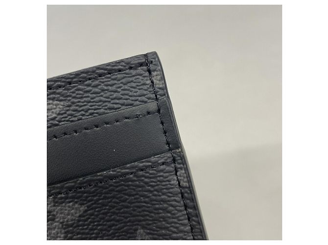 Louis Vuitton Monogram Eclipse Card Case Schwarz - Ansicht 6