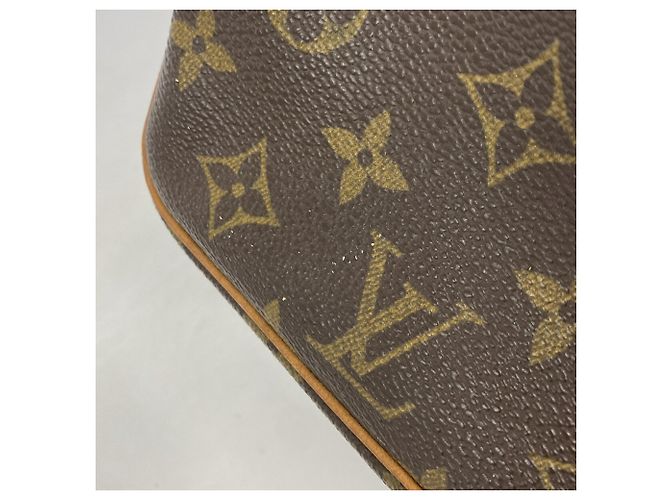 Louis Vuitton Monogram Pochette Marly Bandoulière Shoulder Bag Marrone - vista 6