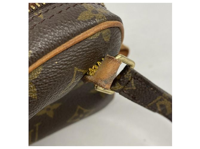 Louis Vuitton Monogram Pochette Marly Bandoulière Shoulder Bag Marrone - vista 8
