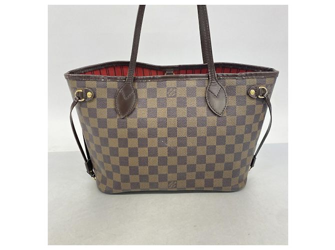 Borsa Tote Louis Vuitton Damier Neverfull PM N51109 Ebene Damier ebene - vista 11