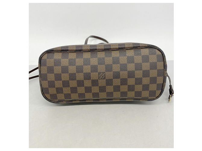 Borsa Tote Louis Vuitton Damier Neverfull PM N51109 Ebene Damier ebene - vista 3