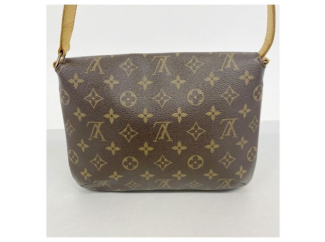 Borsa a tracolla Louis Vuitton Monogram Musette Tango Marrone - vista 11