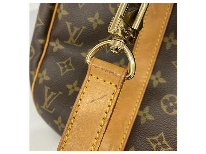 Louis Vuitton Boston Monogram Keepall Bandoulière 50 Braun - Ansicht 12