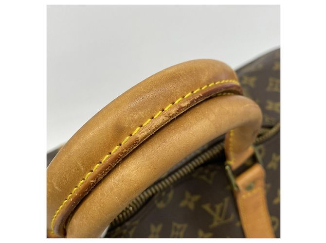 Louis Vuitton Boston Monogram Keepall Bandoulière 50 Braun - Ansicht 9
