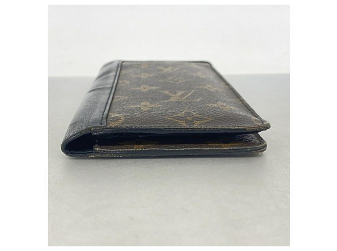 Louis Vuitton Monogram Macassar Langbörse Braun Schwarz - Ansicht 2