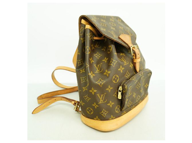 Louis Vuitton Monogram Montsouris MM Rucksack Braun - Ansicht 2