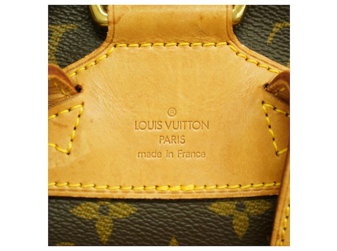 Louis Vuitton Monogram Montsouris MM Rucksack Braun - Ansicht 5